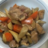 ごぼうと鶏肉の旨煮